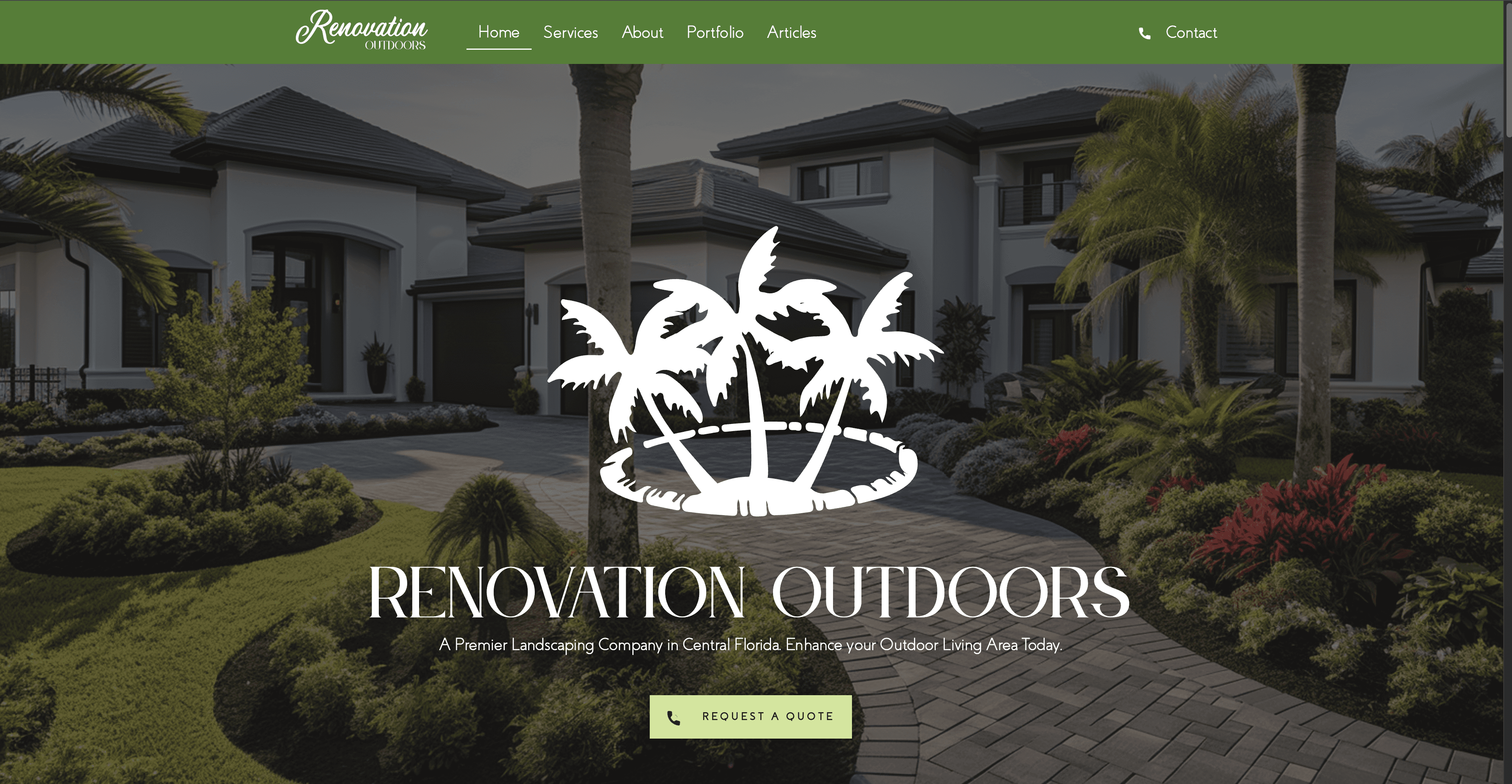 Renovation Outdoors - A Premier Landscaping Company in Central Florida