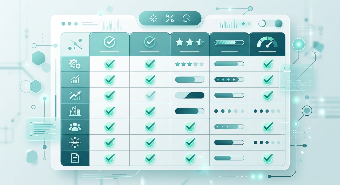 Evaluation scorecard for AI phone answering services