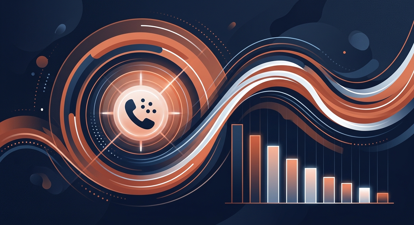 Recovery rate by response time — data across 60+ RevSquared customers in HVAC, plumbing, dental, and cleaning services